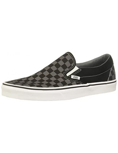 Vans Unisex-Erwachsene Classic Slip-On Low-Top, Schwarz ((Checkerboard) black/pewter), 38 EU