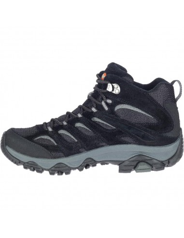 Merrell Herren Moab 3 Mid GTX Wanderschuhe, Black/Grey, 42 EU